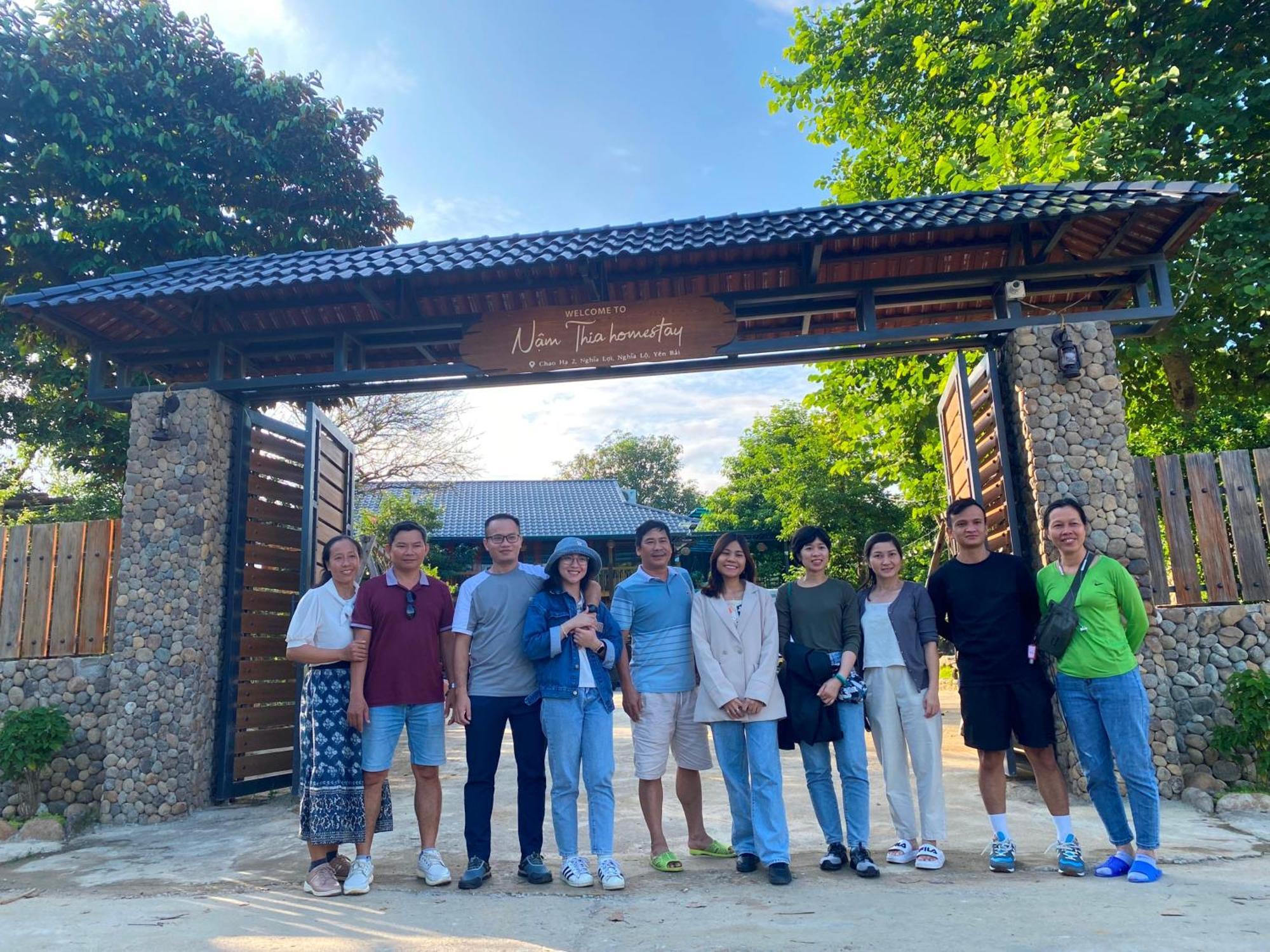 Nam Thia Homestay Yen Bai Exteriör bild